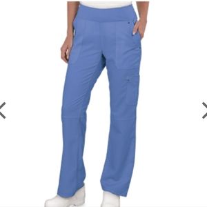 Purple label yoga scrub pants size XL hemmed short